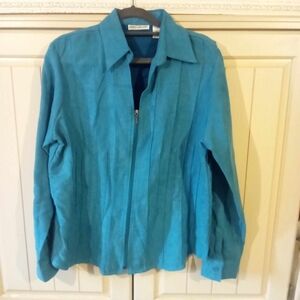 Womens teal blazer